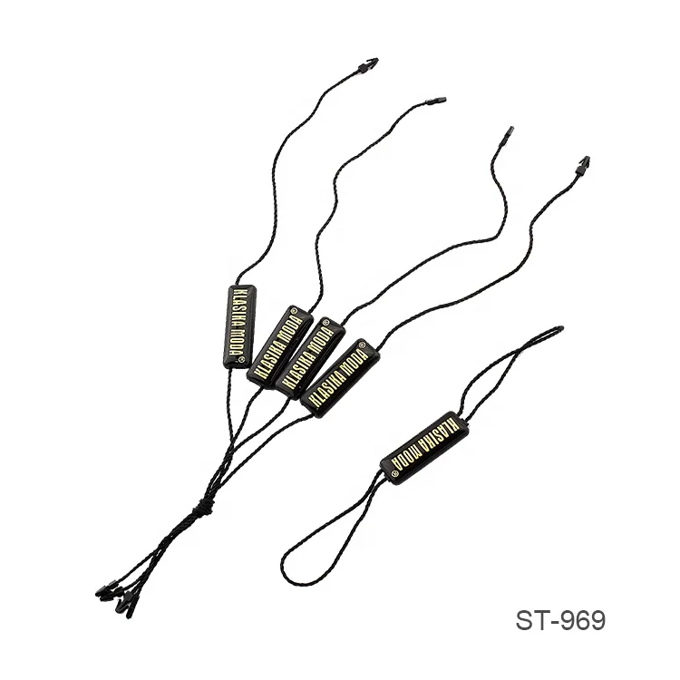 Garment Hangtag Manufacturer High Quality Nylon Cord Plastic for plastic seal garment tags plastic price tag