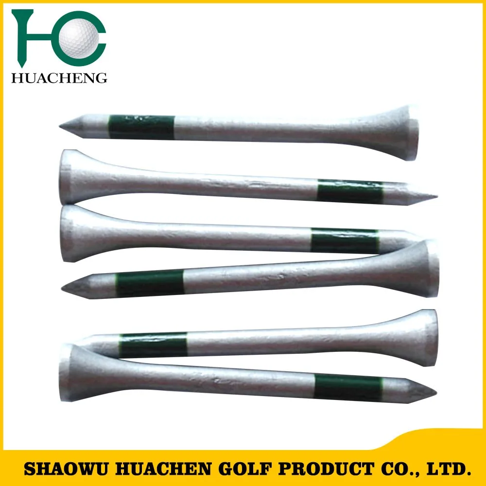 
New Arrival 360 round Stripes printing on Wooden/Bamboo golf tees 