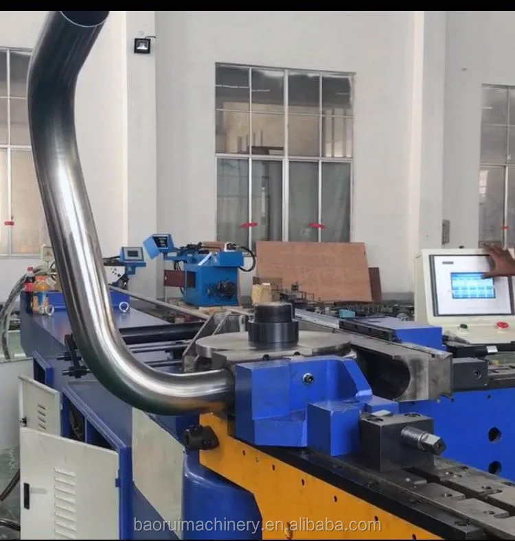 
Manufacture Sells DW50NC semi automatic pipe bending machine steel pipe bending Stainless Steel Bending PVC Bending 