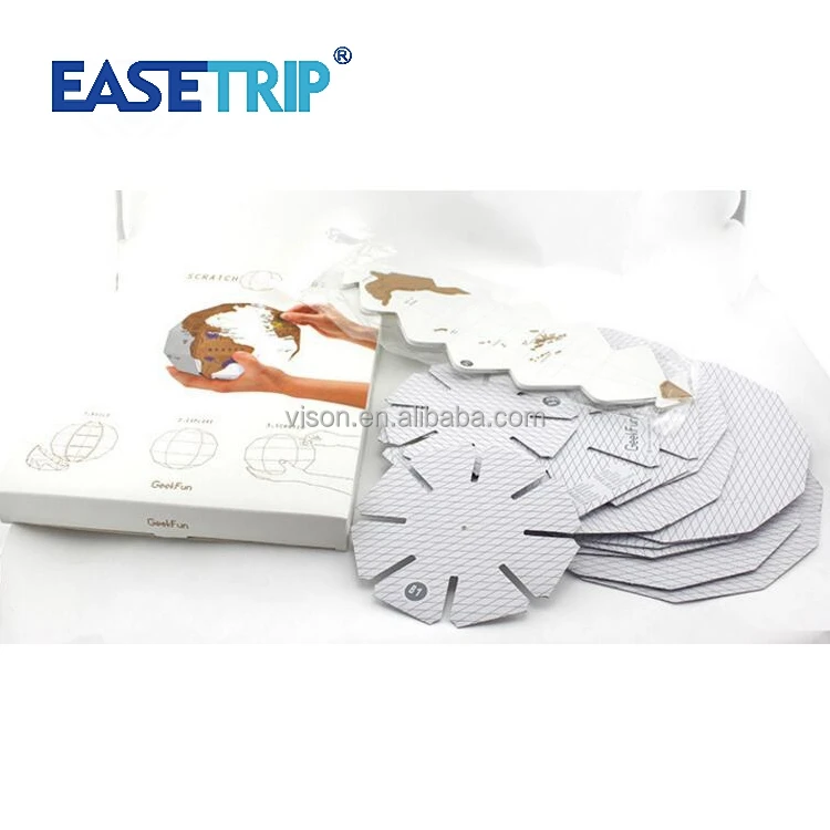 Популярная забавная 3D Глобус для путешествий с картой мира нарисованная Off