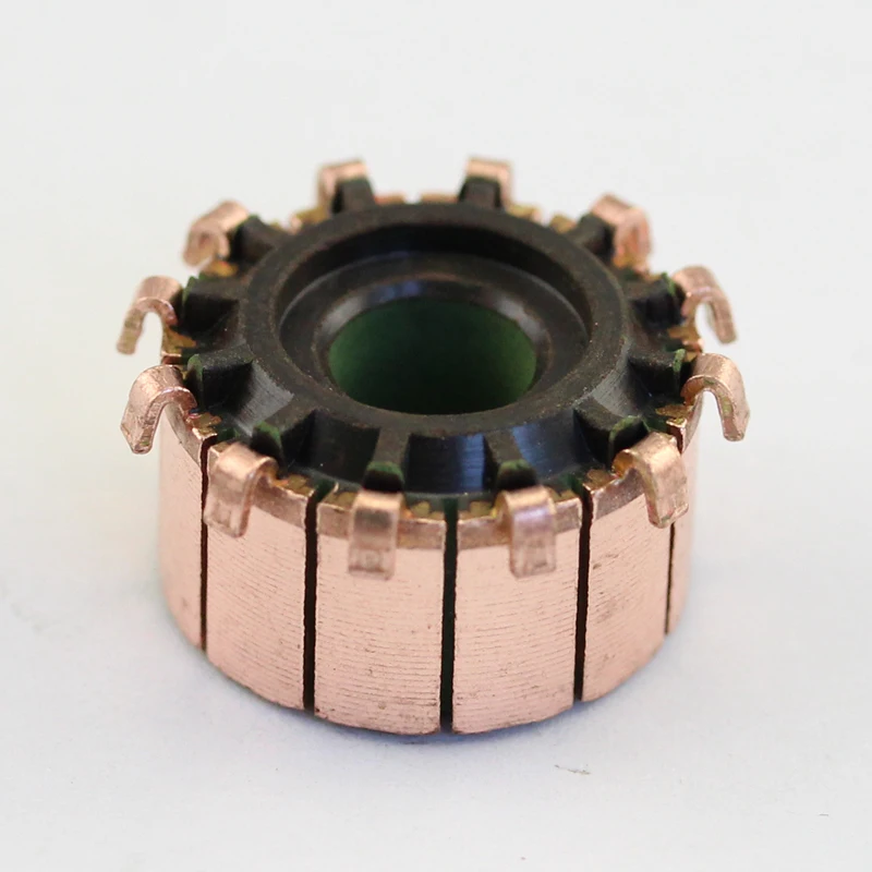 
12 v motor commutator copper rotor Customized Silver copper with high quality 