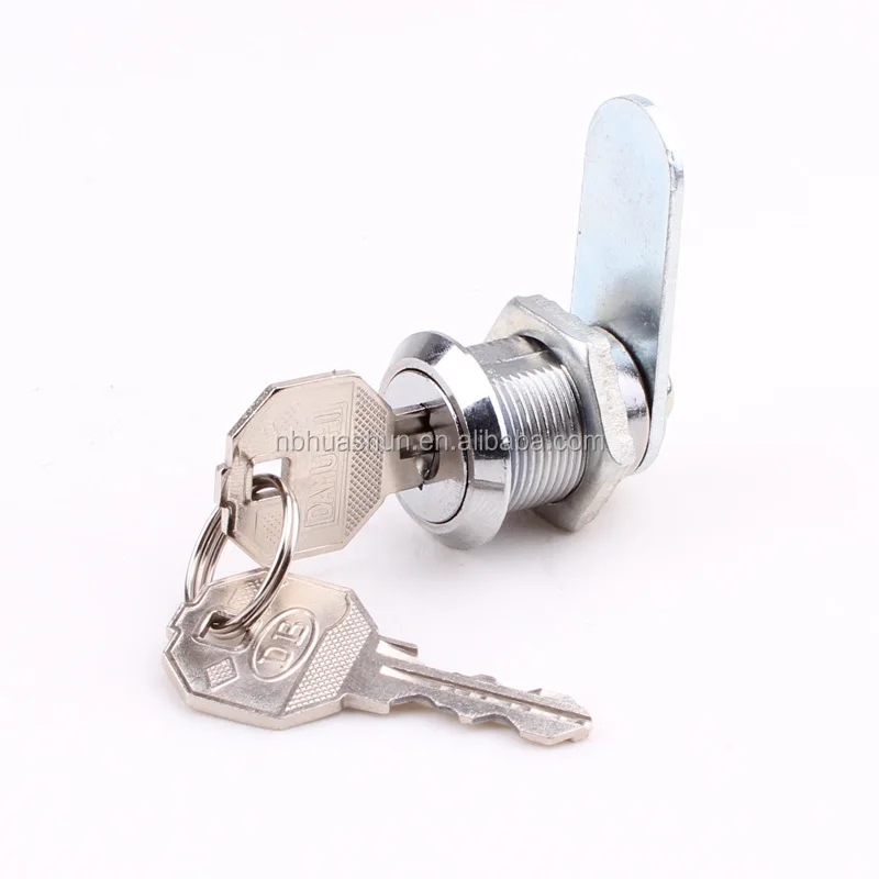 HS102-30 цинкового сплава мебель cam замок с ключом для почтового ящика