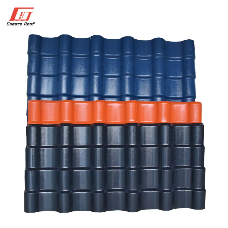 Кровельный лист из синтетической смолы/испанская кровельная черепица ASA/пластиковая кровельная черепица из ПВХ