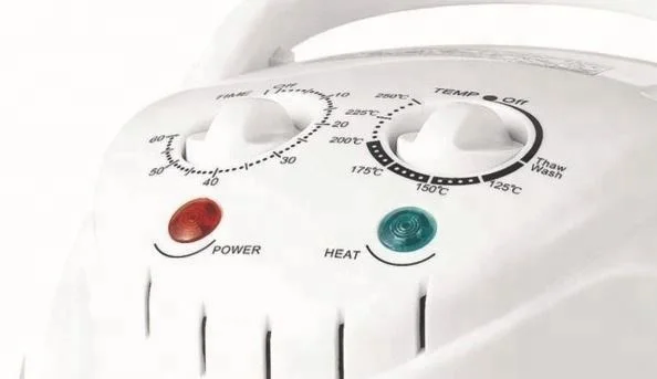 Premium safe base accessories glass bowl head tandoor turbo mechanical cooker halogen oven