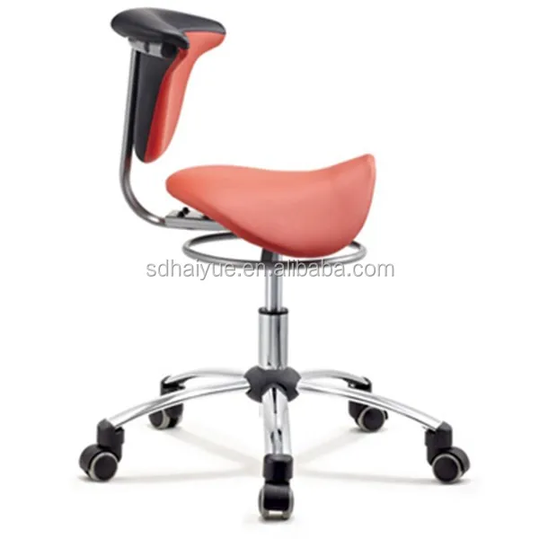 New Design Doctor Chair Crown Seating Dental Medical Saddle Style Dentist Stool HY1037-1