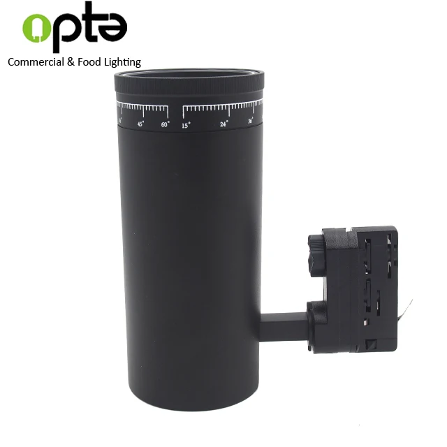 
COB LED Track light zoomable dimmable trackspot light High CRI for Museum Gallery Track lighting 