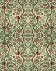 digitally printed silk fabric