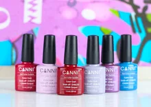 6PCS UV Nail Gel Polish UV/LED 7.3ml Long Lasting Soak Off Varnish Lacquer Maniture Free Shipping