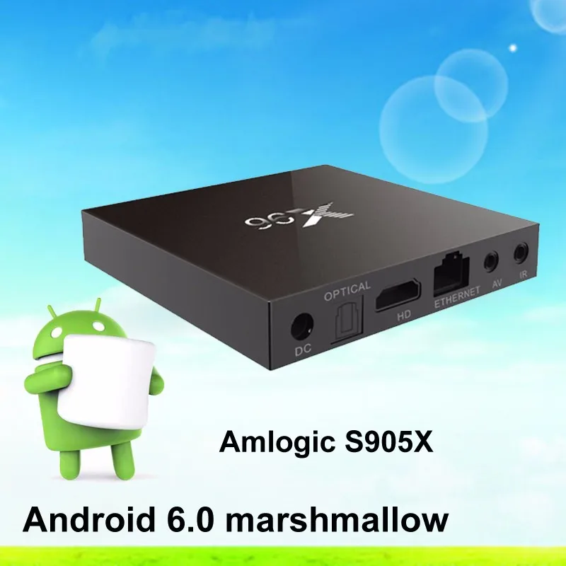 2017 Media Player 1 г 8 г android коди fully loaded x96 S905X 4 К Wi-Fi Smart Box TV