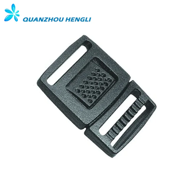 15mm 20mm 25mm plastic center release buckle with webbing strap