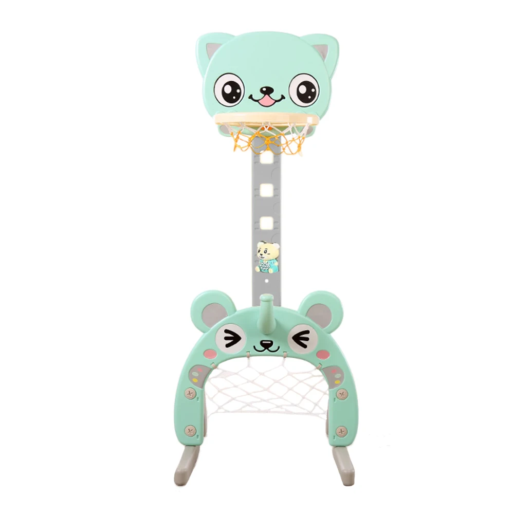 Дети пластиковые портативный баскетбольные стойки кольца