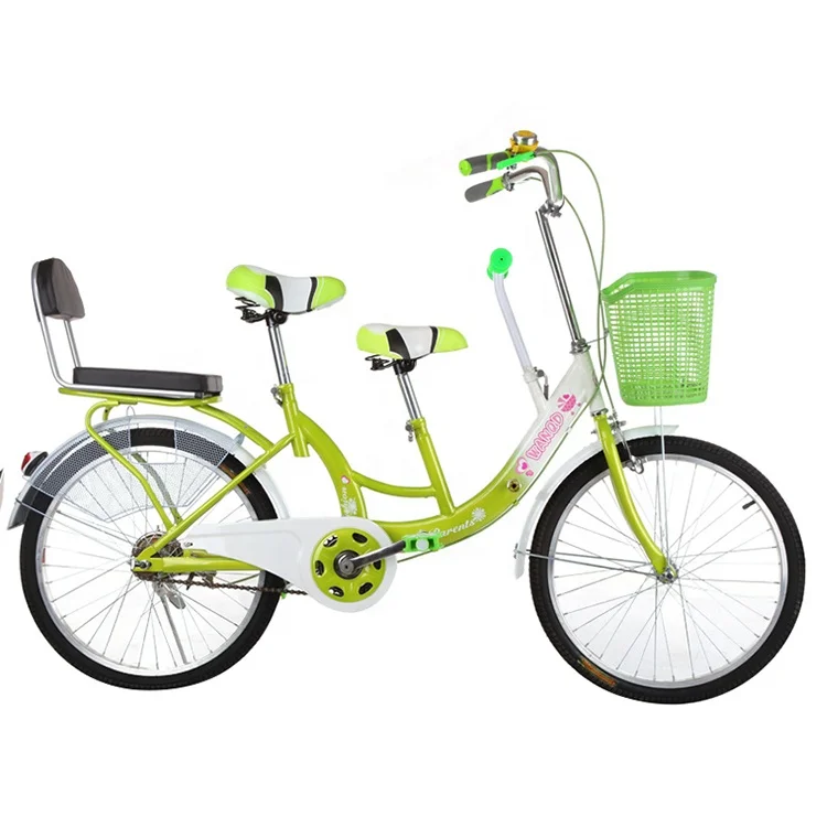 26 24 City Bike with Cushion for Mother and Baby