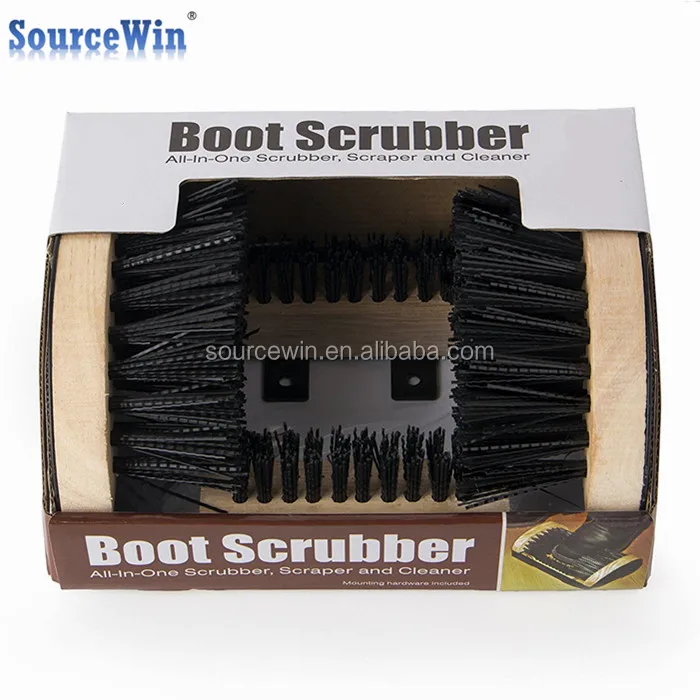 Outdoor Mud Boot Athletic Shoe Footwear Dirt Scrubber Scraper Cleaner Brush
