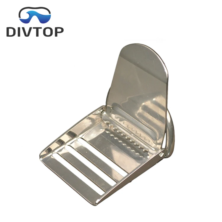 Погружной ремень для подводного плавания из нержавеющей стали, фиксатор и изогнутое D-образное кольцо, ленточный ремень для подводного плавания, аксессуары для подводного плавания