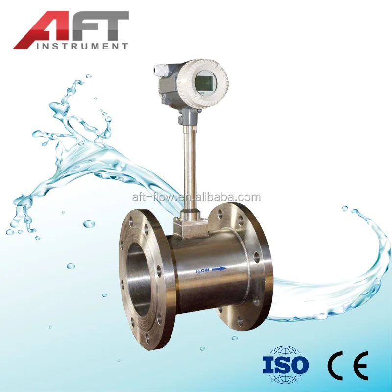 Natural Gas Vortex Flow Meter Work Vortex Flow Meter