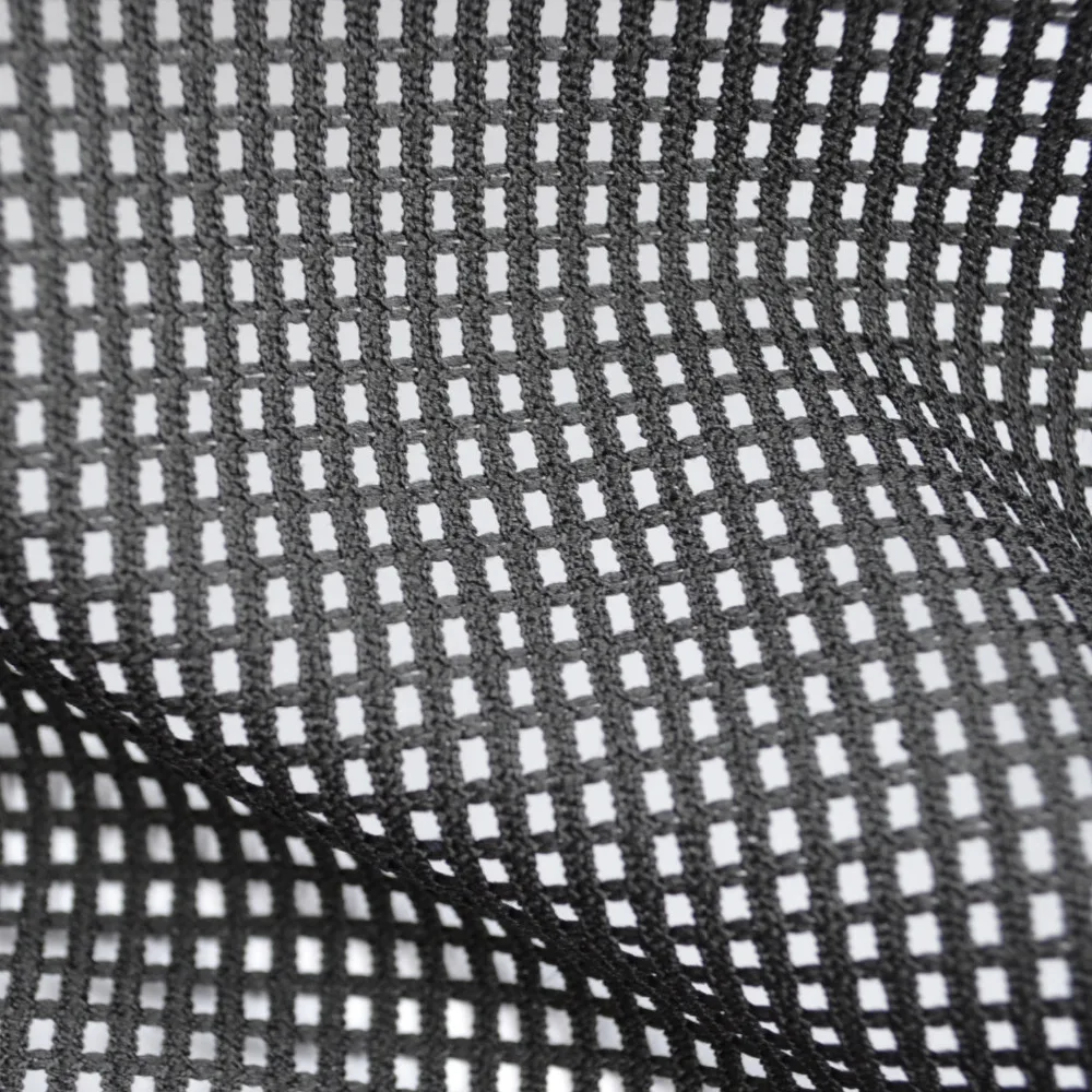 Coarse Needle Square Hole 100 Polyester Mesh Fabric for Fashion Women