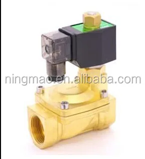 12 В вода электромагнитный клапан нормально открытый