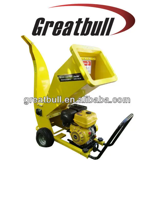 
15HP gasoline high speed steel wood machine chipper shredder 