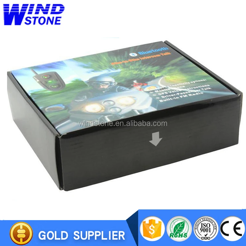 
500 mts Handsfree Intercom Headset Motorcycle BT Handsfree Stereo System Electric Scooter Helmet Headset 