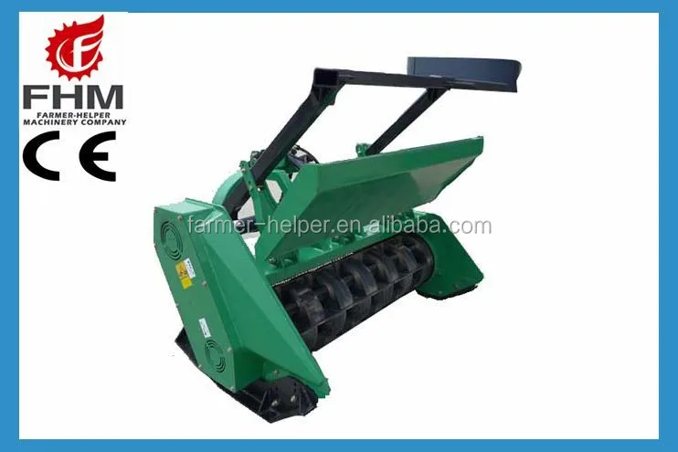 FHM Skid Steer Loader Tractor Flail Forest Mulcher FFM140