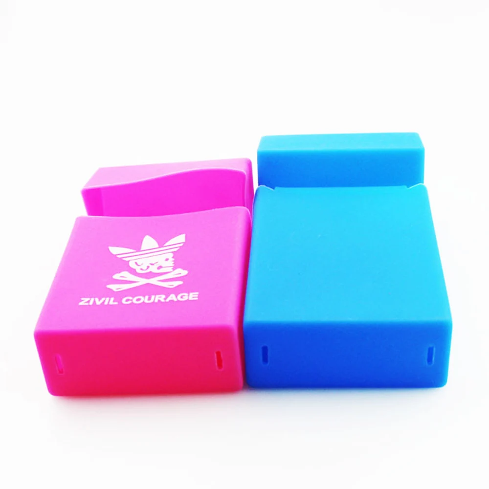 wholesale custom fancy blank silicone cigarette cases China