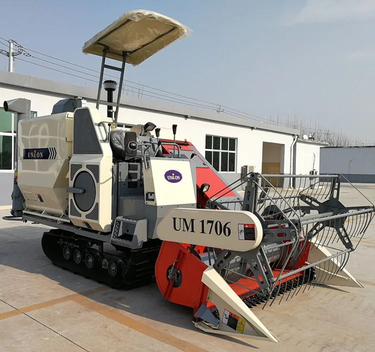 Small combine harvester 4LZ-5 / 4LZ-5A combine rice harvester for sell in Philippines Pakistan
