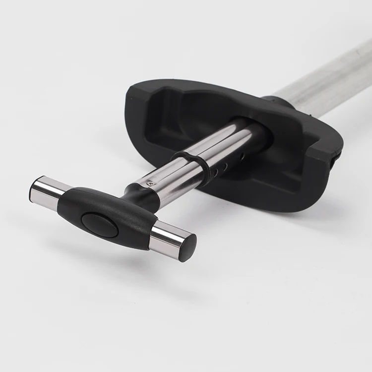 Wholesale trolley luggage pull handle retractable single suitcases handles