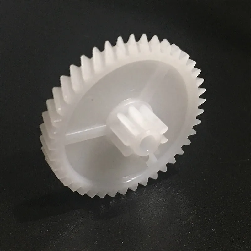 Пластиковая Двойная цилиндрическая Шестерня POM, сертифицированная ISO, высокое качество, низкая цена, цилиндрическая Шестерня для редукторного двигателя