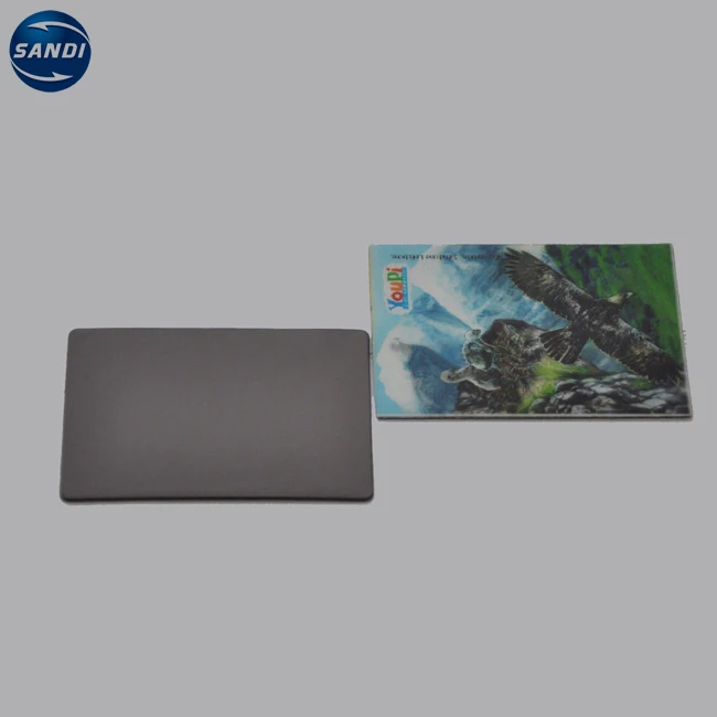 Custom full color printed plastic lenticular 3d fridge magnet