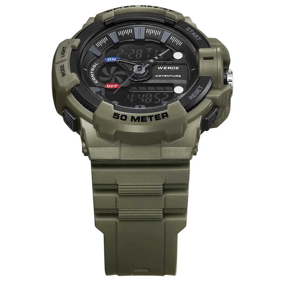 
Weide Brand Sport Military Digital Watch Men 5 ATM Waterproof Wristwatch High Quality Wholesale Men Watches 