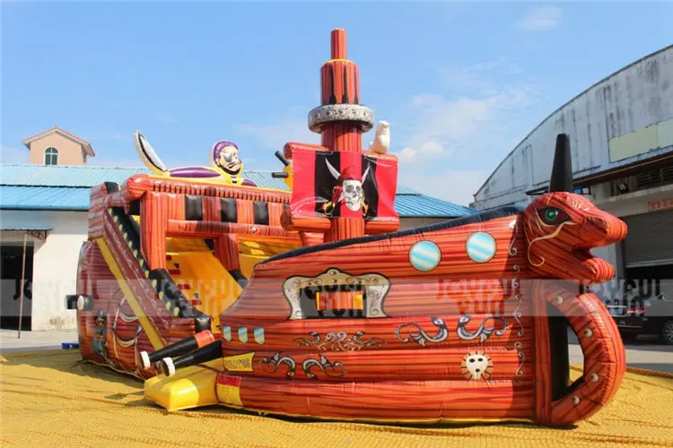Factory Price Top Quality Pirate Theme Playground Commercial Outdoor Large Inflatable Playground