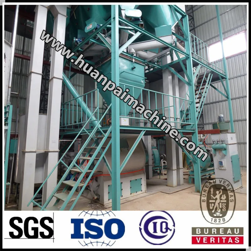 1-10 ton per hour pellet cattle feed mixer poultry feed machine machine to make animal food