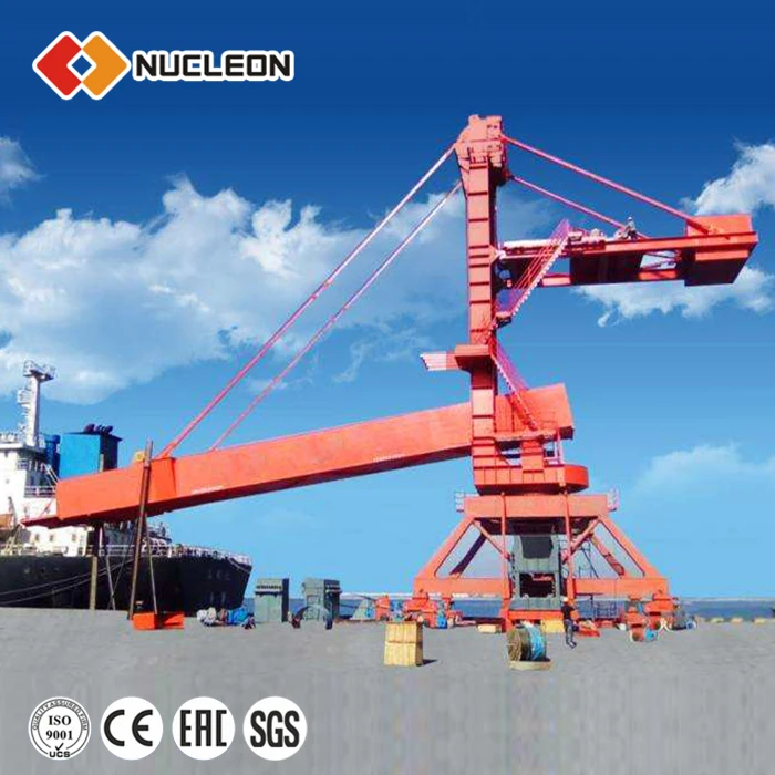 
Nucleon Mobile Harbour grad Ship Unloading Crane 95ton 