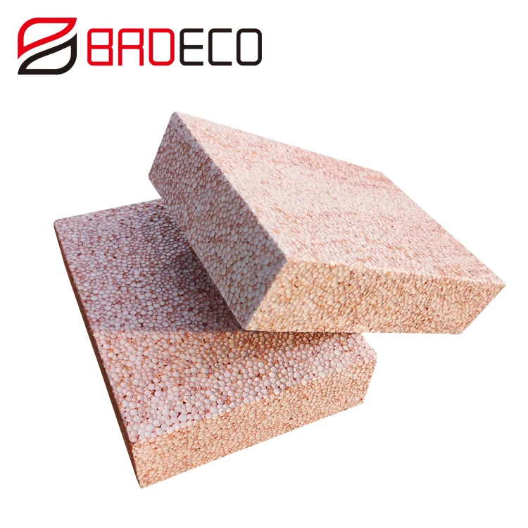 Fireproof Real gold EPS exterior wall insulation board