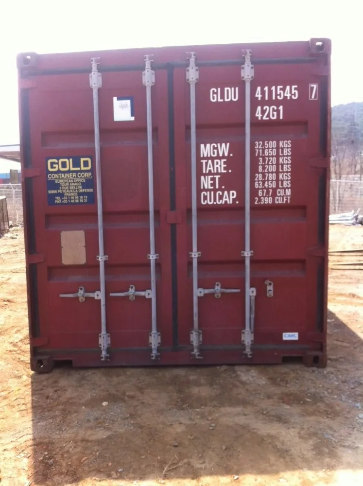 China new and used sea containers manufacturers