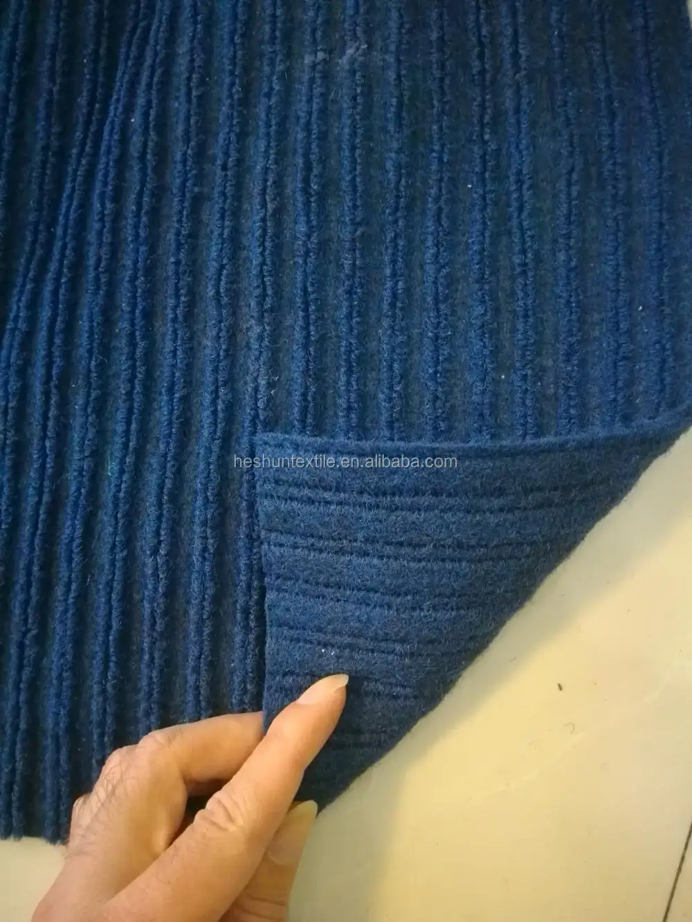 stripe gold washing carpet / ribbed gold panning carpet