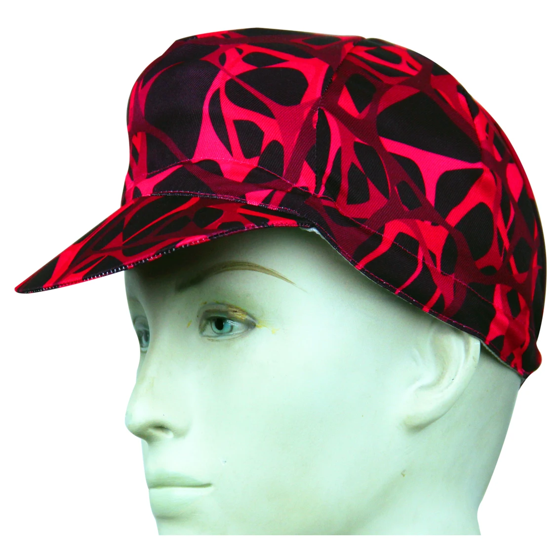 Custom sublimation printing sports cap, cycling cap