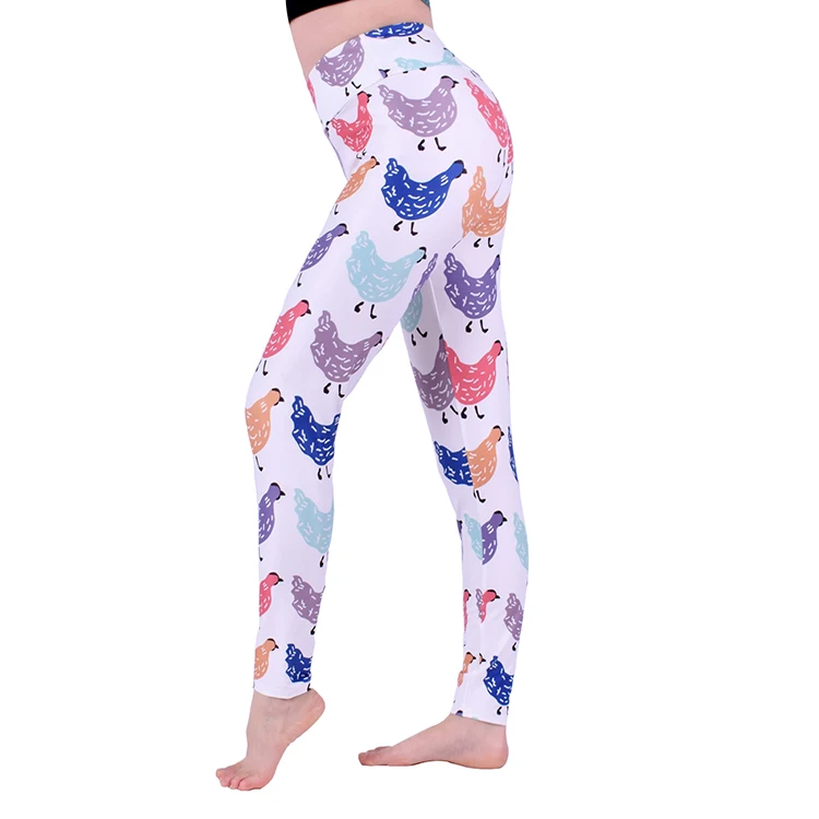 
Chicken print leggings 