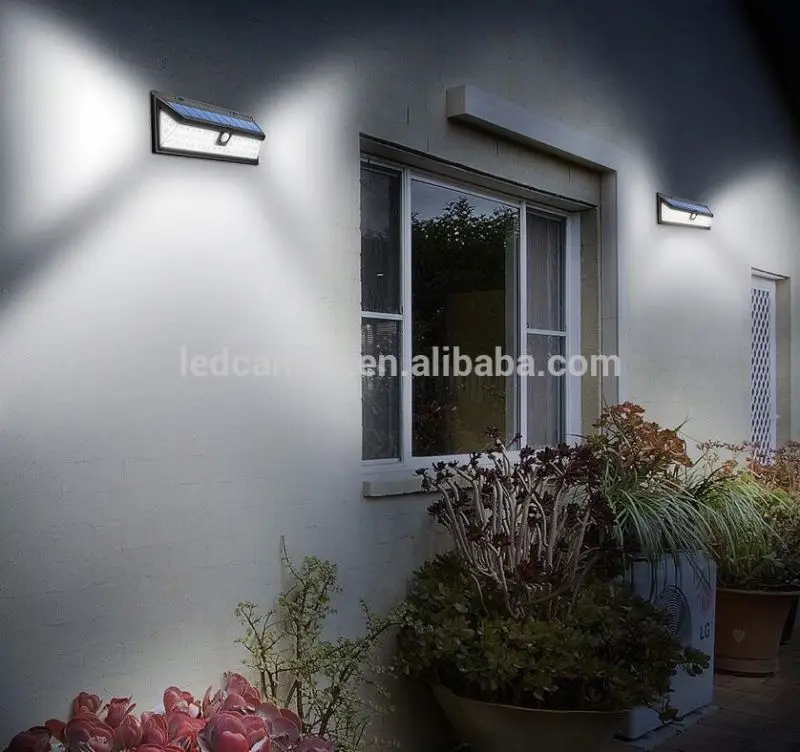 
Hot selling in our factory 54/80/86/90/118/180 LED outdoor garden lamp solar light with good material 