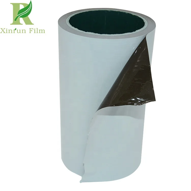 No Gluing Self Adhesive Surface Protective Black and White Film (for metals,ceilings...)