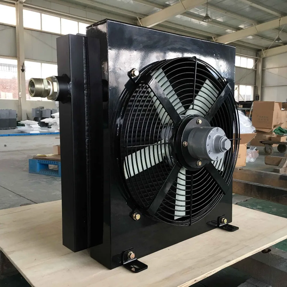 Hydraulic Air Cooled oil cooler Air Heat exchanger Radiator