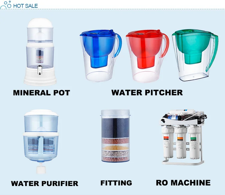 mineral pot terracotta high volume water filter