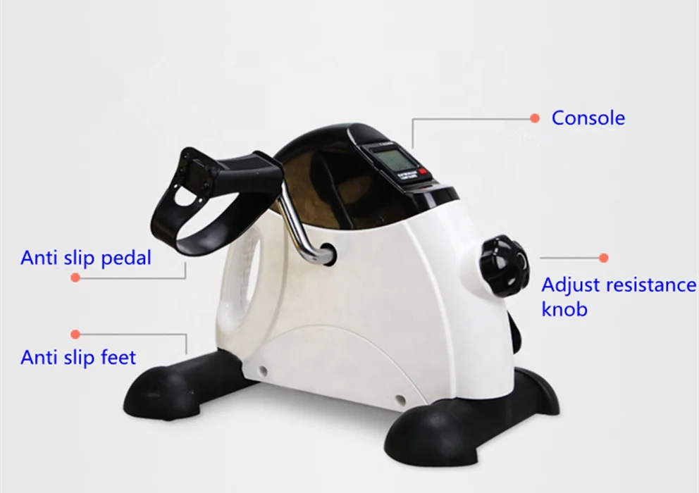 Mini Under Desk Exerciser Bike Pedal Exerciser Fitness Exercise Bike