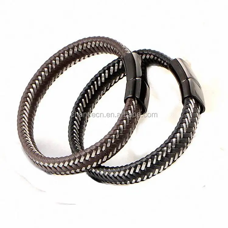 Alli Express Cheap Price Wholesale Genuine Leather Bracelet men