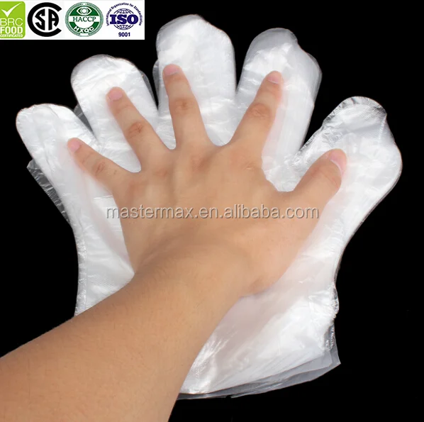 
Hot sale biodegradable household food glove 