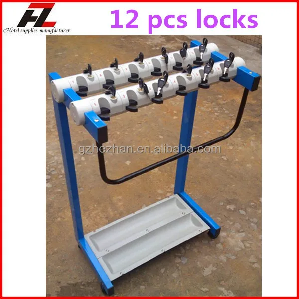 
Shopping mall gold stainless steel umbrella holder with carpet / High quality umbrella holder manufacturer 