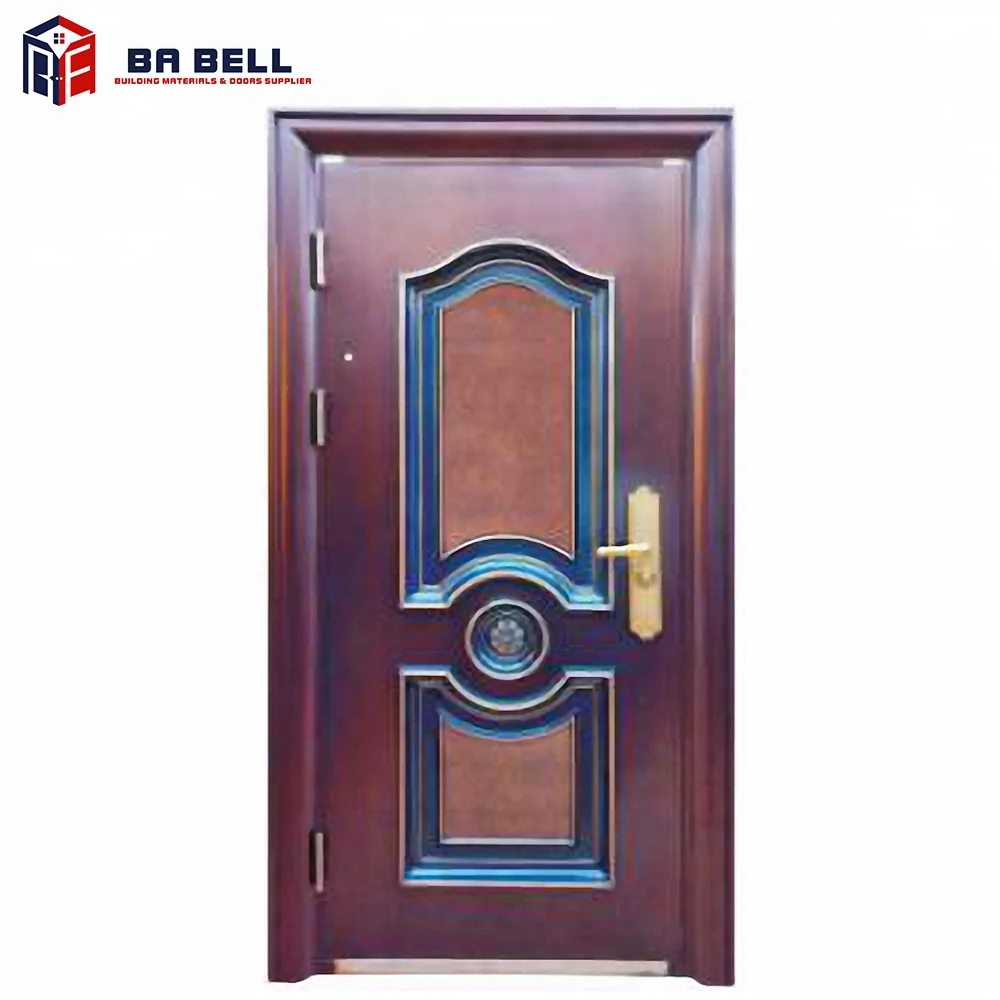 Finished Surface Finishing And Stainless Steel Door Material Used Metal Security Doors Interior Door