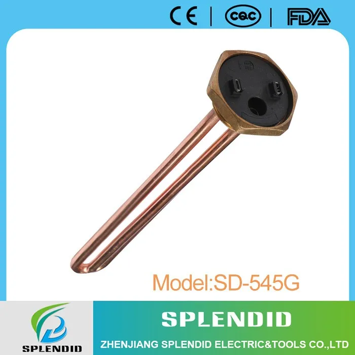 
1000W heating water copper electric heating elements without thermostat 