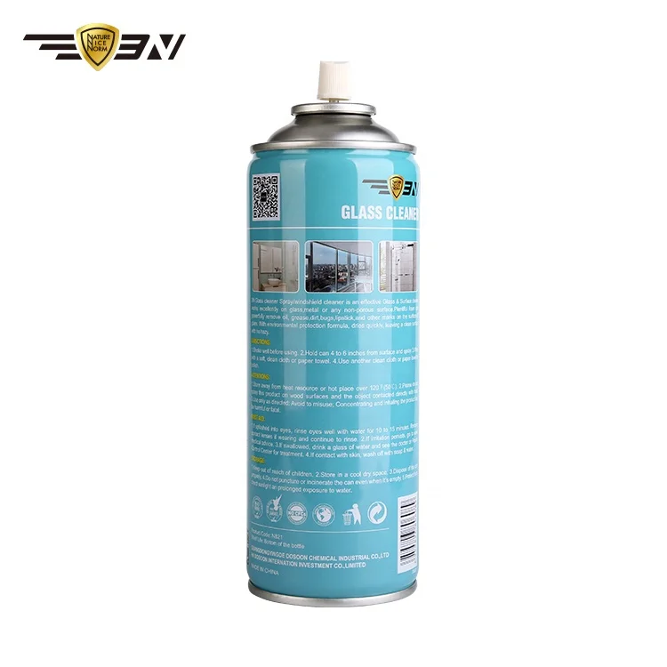 
Professional Formulation Glass Spray Cleaner, Anti Mist Glass Cleaning Spray, High Effective Aerosol Mirror Cleaner 