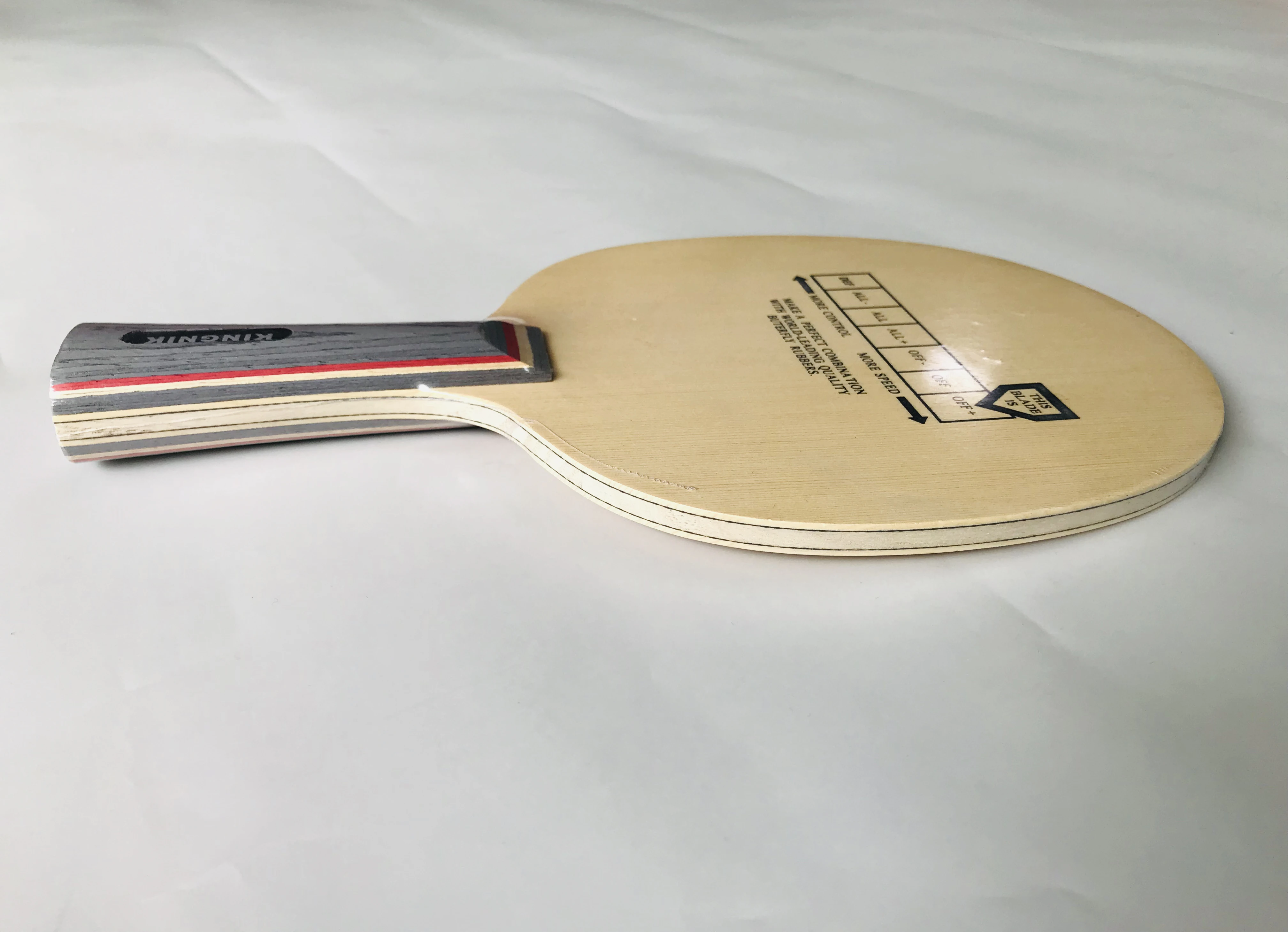 KINGNIK ракетка для настольного тенниса, 3-слойная древесина + 2-слойный углерод (серия Hinoki)